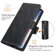 Xiaomi Mi 11 Ultra hoesje, MobyDefend Luxe Wallet Book Case (Sluiting Zijkant), Zwart