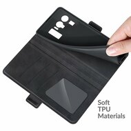 Xiaomi Mi 11 Ultra hoesje, MobyDefend Luxe Wallet Book Case (Sluiting Zijkant), Zwart