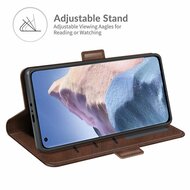 Xiaomi Mi 11 Ultra Hoesje - MobyDefend Luxe Wallet Book Case (Sluiting Zijkant) - Bruin
