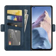 Xiaomi Mi 11 Ultra Hoesje - MobyDefend Luxe Wallet Book Case (Sluiting Zijkant) - Blauw