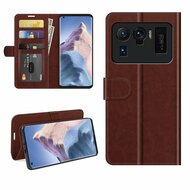 Xiaomi Mi 11 Ultra Hoesje - MobyDefend Wallet Book Case (Sluiting Achterkant) - Bruin