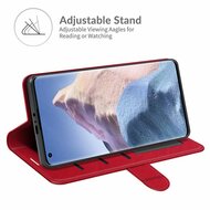 Xiaomi Mi 11 Ultra Hoesje - MobyDefend Wallet Book Case (Sluiting Achterkant) - Rood