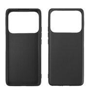 Xiaomi Mi 11 Ultra Hoesje - MobyDefend TPU Backcover - Mat Zwart