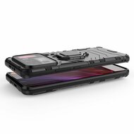 Xiaomi Mi 11 Ultra Hoesje - MobyDefend Dubbelgelaagde Pantsercase Met Standaard - Zwart