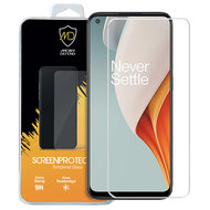 OnePlus Nord N100 screenprotector, MobyDefend Case-Friendly Gehard Glas Screensaver