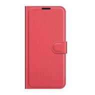 Sony Xperia 5 III Hoesje - MobyDefend Kunstleren Wallet Book Case (Sluiting Voorkant) - Rood