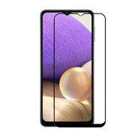 3-Pack Samsung Galaxy A32 (4G) Screenprotectors - MobyDefend Screensavers Met Zwarte Randen - Gehard Glas 