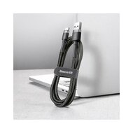 Baseus USB-A naar USB-C kabel - 3 Meter - Zwart-Grijs