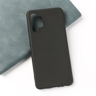 Samsung Galaxy A32 (4G) Hoesje - MobyDefend TPU Backcover - Mat Zwart