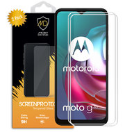 2-Pack Motorola Moto G30 / G20 / G10 Screenprotectors, MobyDefend Case-Friendly Gehard Glas Screensavers
