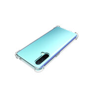 OnePlus Nord CE hoesje, MobyDefend Transparante Shockproof TPU Gelcase, Verstevigde Hoeken, Volledig Doorzichtig