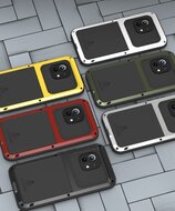 Xiaomi Mi 11 Hoes - Love Mei Metalen Case - Extreme Protection - Wit
