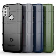 Motorola Moto G50 Hoesje, Rugged Shield TPU Gelcase, Zwart