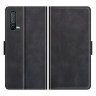 OnePlus Nord CE Hoesje - MobyDefend Luxe Wallet Book Case (Sluiting Zijkant) - Zwart