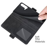 OnePlus Nord CE Hoesje, MobyDefend Luxe Wallet Book Case (Sluiting Zijkant), Zwart