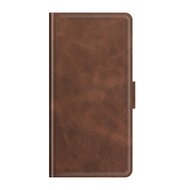 OnePlus Nord CE Hoesje, MobyDefend Luxe Wallet Book Case (Sluiting Zijkant), Bruin