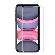 2-Pack Apple iPhone 11 / iPhone XR Screenprotectors, MobyDefend Case-Friendly Gehard Glas Screensavers