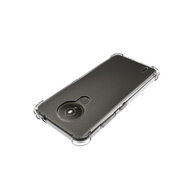 Nokia 1.4 Hoesje - MobyDefend Transparante Shockproof TPU Backcover - Verstevigde Hoeken - Volledig Doorzichtig