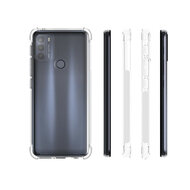 Motorola Moto G50 Hoesje - MobyDefend Transparante Shockproof TPU Backcover - Verstevigde Hoeken - Volledig Doorzichtig