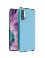 OnePlus Nord CE Hoesje, MobyDefend Transparante TPU Gelcase, Volledig Doorzichtig