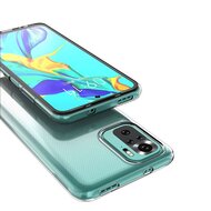 Xiaomi Redmi Note 10 / Note 10S Hoesje - MobyDefend Transparante TPU Backcover - Volledig Doorzichtig