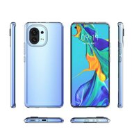 Xiaomi Mi 11 Hoesje - MobyDefend Transparante TPU Backcover - Volledig Doorzichtig