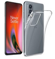 OnePlus Nord 2 Hoesje, MobyDefend Transparante TPU Gelcase, Volledig Doorzichtig