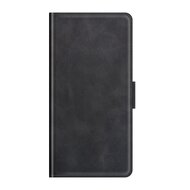 Oppo A16 / A16s / A54s Hoesje, MobyDefend Luxe Wallet Book Case (Sluiting Zijkant), Zwart