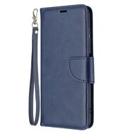 Nokia G10 / Nokia G20 Hoesje - MobyDefend Wallet Book Case Met Koord - Blauw