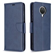 Nokia G10 / Nokia G20 Hoesje - MobyDefend Wallet Book Case Met Koord - Blauw