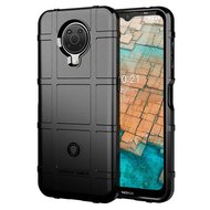 Nokia G10 / Nokia G20 Hoesje - Mobydefend Rugged Shield TPU Backcover - Zwart