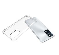 Oppo A16 / A16s / A54s Hoesje - MobyDefend Transparante Shockproof TPU Backcover - Verstevigde Hoeken - Volledig Doorzichtig