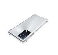 Oppo A16 / A16s / A54s Hoesje - MobyDefend Transparante Shockproof TPU Backcover - Verstevigde Hoeken - Volledig Doorzichtig