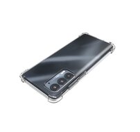 Motorola Edge 20 Hoesje, MobyDefend Transparante Shockproof TPU Gelcase, Verstevigde Hoeken, Volledig Doorzichtig