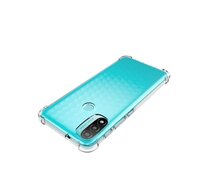 Motorola Moto E20 / E30 / E40 Hoesje, MobyDefend Transparante Shockproof TPU Gelcase, Verstevigde Hoeken, Volledig Doorzichtig