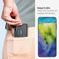 Motorola Edge 20 Lite Hoesje - MobyDefend Transparante TPU Backcover - Volledig Doorzichtig