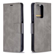 Xiaomi 11T / Xiaomi 11T Pro Hoesje, MobyDefend Wallet Book Case Met Koord, Grijs