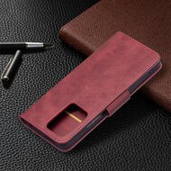 Xiaomi 11T / Xiaomi 11T Pro Hoesje, MobyDefend Wallet Book Case Met Koord, Rood