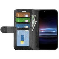Sony Xperia Pro-I Hoesje, MobyDefend Wallet Book Case (Sluiting Achterkant), Zwart
