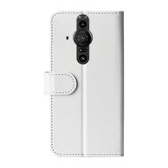 Sony Xperia Pro-I Hoesje, MobyDefend Wallet Book Case (Sluiting Achterkant), Wit