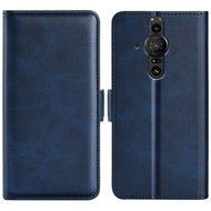 Sony Xperia Pro-I Hoesje, MobyDefend Luxe Wallet Book Case (Sluiting Zijkant), Blauw