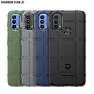 Motorola Moto E20 / E30 / E40 Hoesje, Rugged Shield TPU Gelcase, Groen