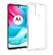 Motorola Moto G60s Hoesje, MobyDefend Transparante TPU Gelcase, Volledig Doorzichtig