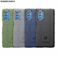 Samsung Galaxy M52 Hoesje, Rugged Shield TPU Gelcase, Blauw