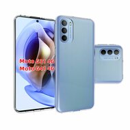 Motorola Moto G31 / Moto G41 Hoesje - MobyDefend Transparante TPU Backcover - Volledig Doorzichtig