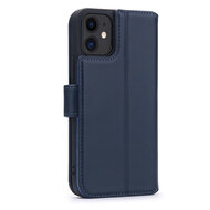 iPhone 11 Hoesje, Luxe MobyDefend Wallet Bookcase, Blauw