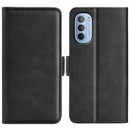 Motorola Moto G31 / Moto G41 Hoesje - MobyDefend Luxe Wallet Book Case (Sluiting Zijkant) - Zwart
