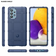 Samsung Galaxy A73 Hoesje - Mobydefend Rugged Shield TPU Backcover - Blauw
