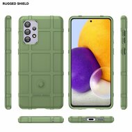 Samsung Galaxy A73 Hoesje - Mobydefend Rugged Shield TPU Backcover - Groen