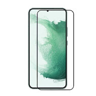 2-Pack Samsung Galaxy S22 Plus (S22+) Screenprotectors, MobyDefend Gehard Glas Screensavers, Zwarte Randen